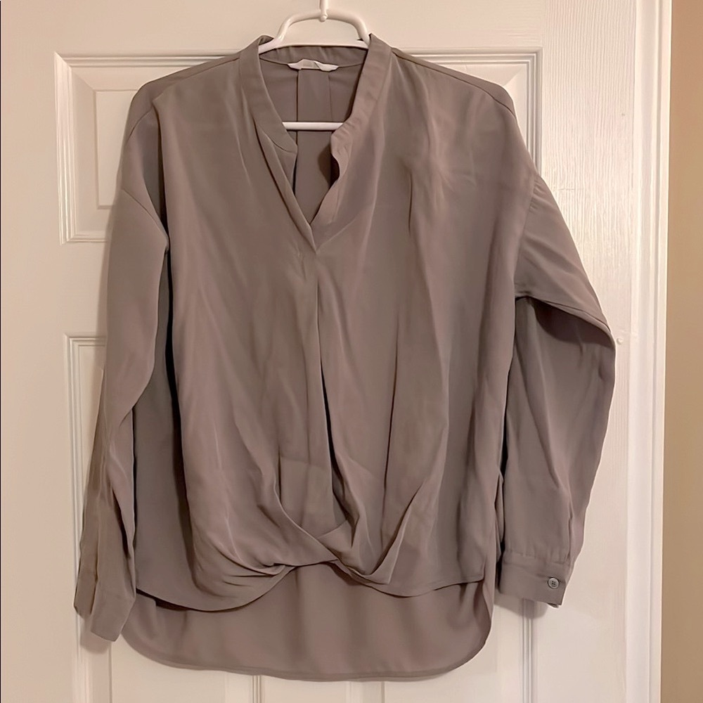 Elegant Brown Women's Top